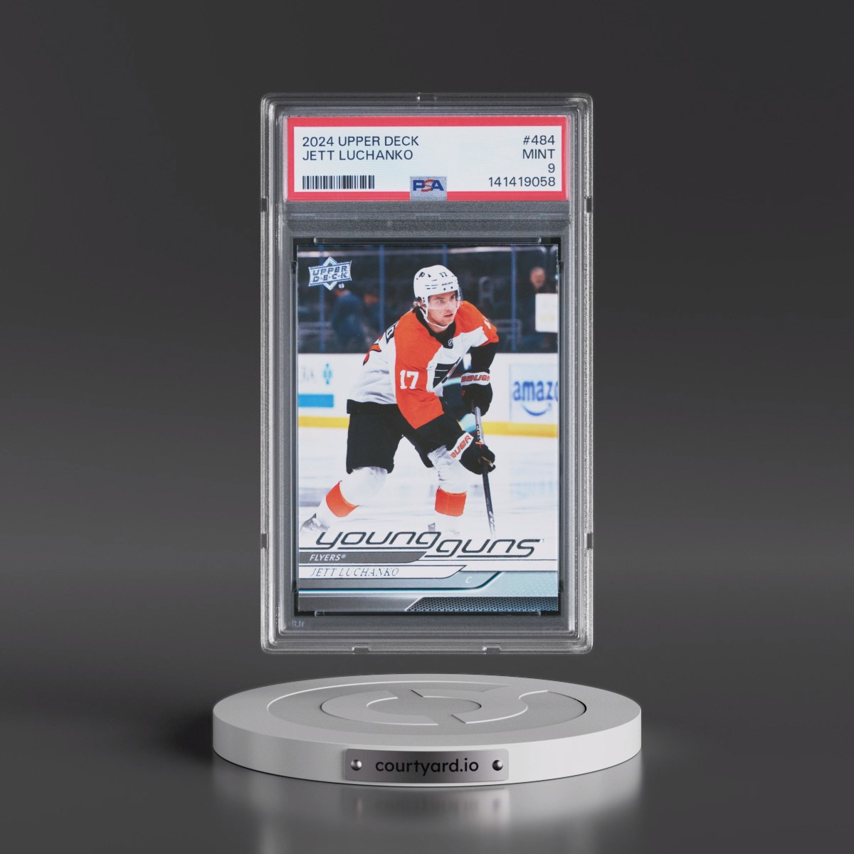 2024 Upper Deck Jett Luchanko #484 PSA 9