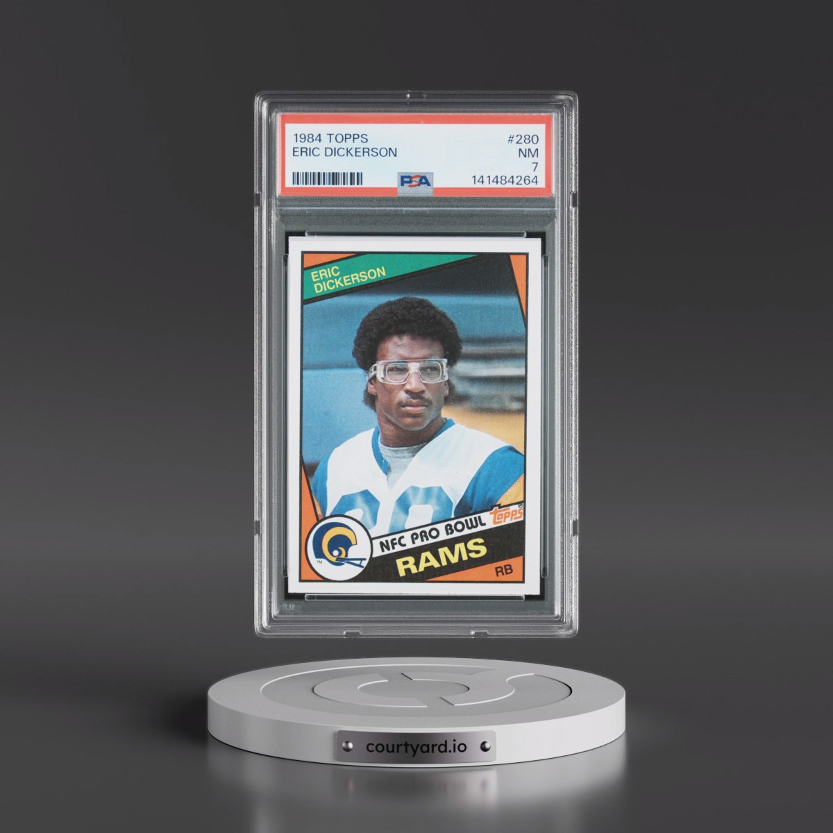 1984 Topps #280 Eric Dickerson (PSA 7 NM)