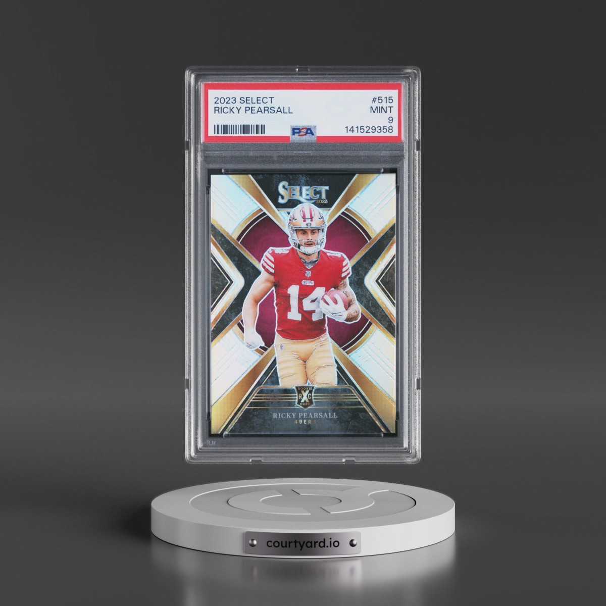2023 Panini Select #515 Ricky Pearsall (PSA 9 MINT)
