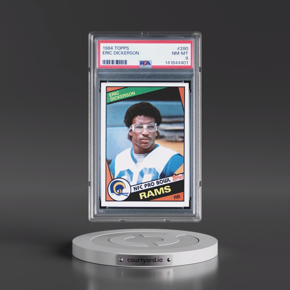 1984 Topps #280 Eric Dickerson (PSA 8 NM-MT)