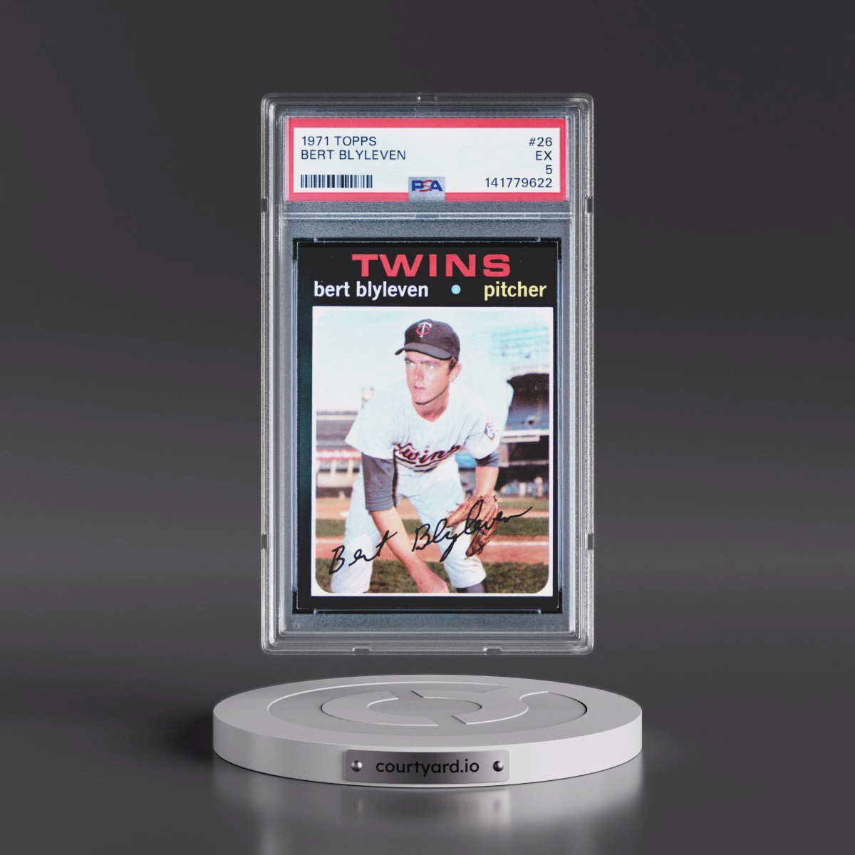 1971 Topps #26 Bert Blyleven (PSA 5 EX)