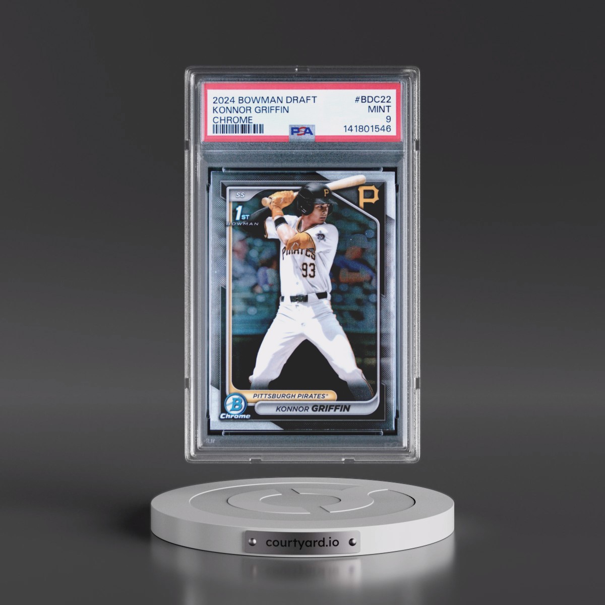 2024 Bowman Draft #BDC22 Konnor Griffin - Chrome (PSA 9 MINT)