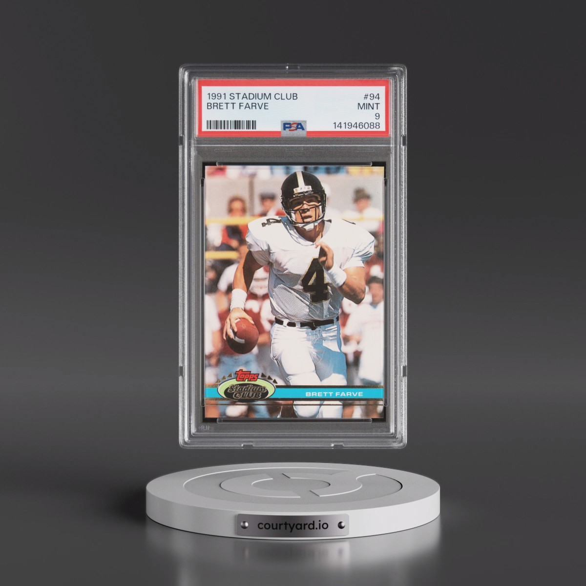 1991 Stadium Club #94 Brett Farve (PSA 9 MINT)