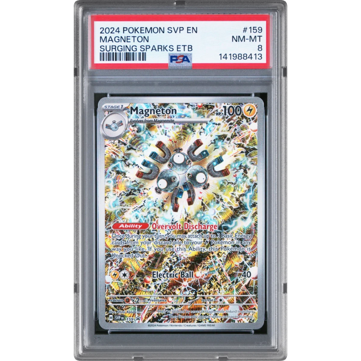 Pokémon Svp Magneton - Surging Sparks Elite