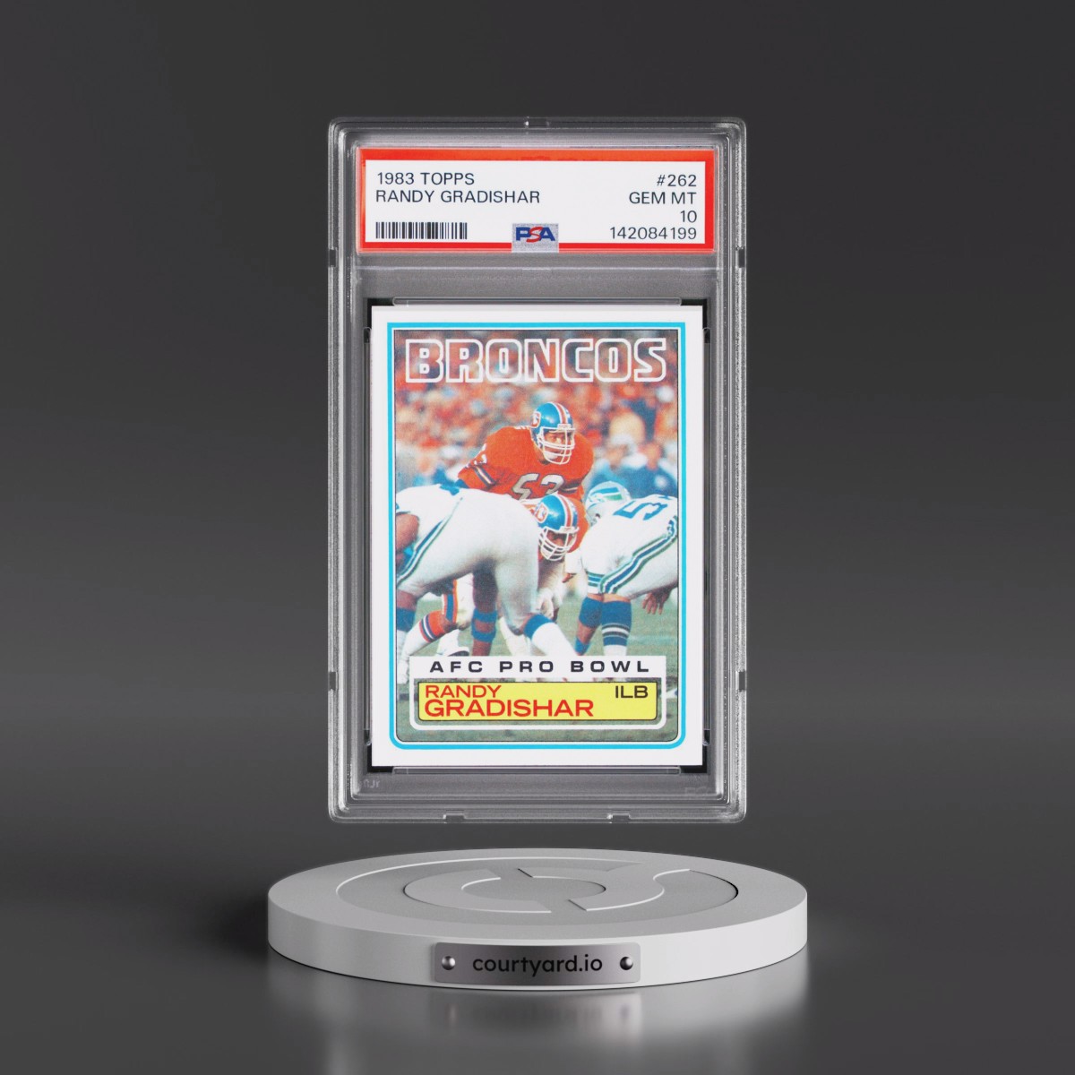 1983 Topps #262 Randy Gradishar (PSA 10 GEM MINT)