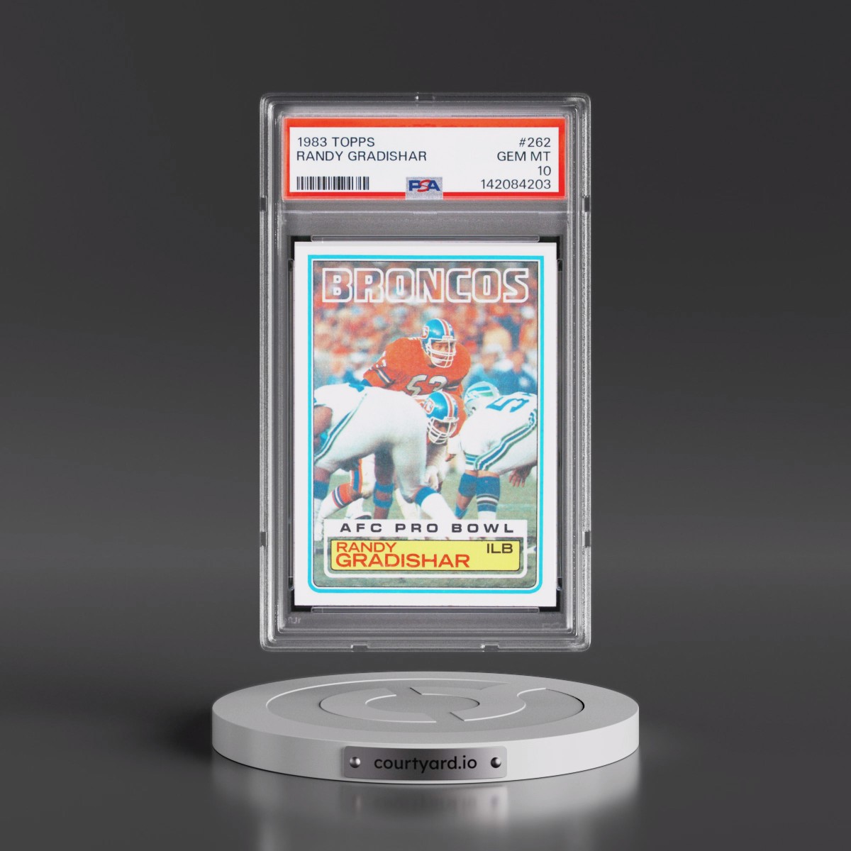 1983 Topps #262 Randy Gradishar (PSA 10 GEM MINT)
