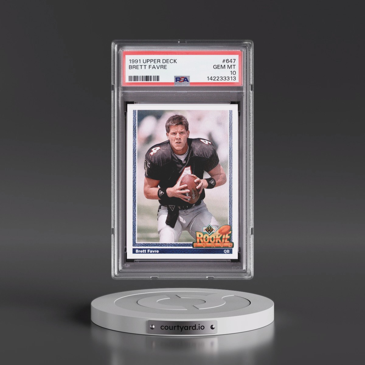 1991 Upper Deck #647 Brett Favre (PSA 10 GEM MINT)