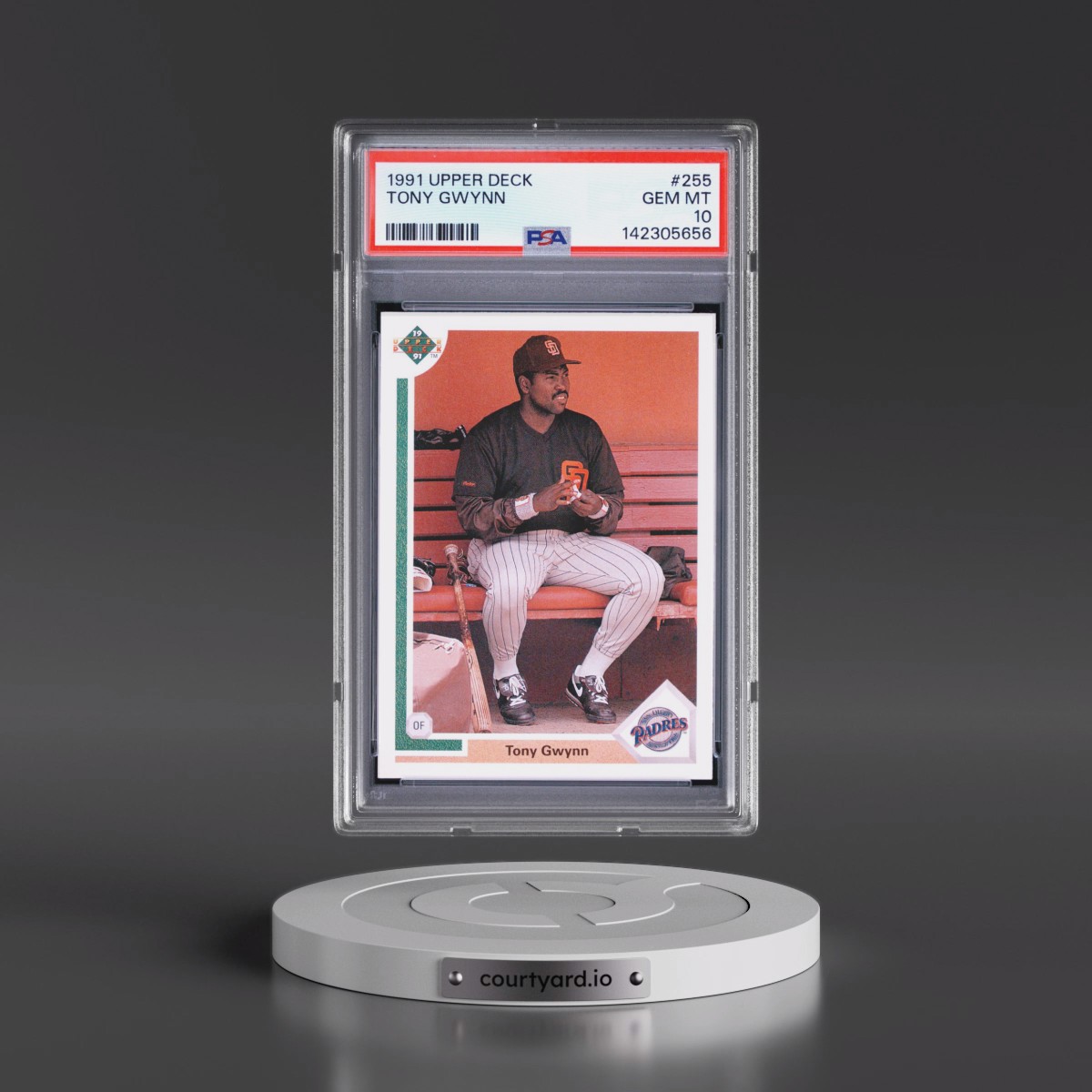 1991 Upper Deck #255 Tony Gwynn (PSA 10 GEM MINT)