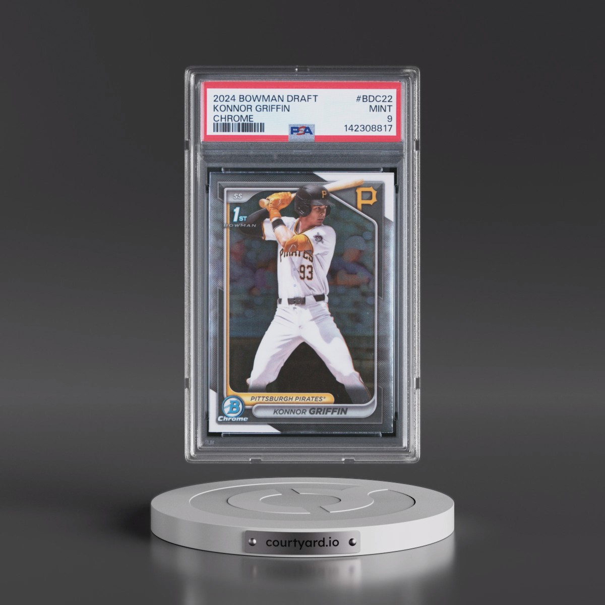 2024 Bowman Draft #BDC22 Konnor Griffin - Chrome (PSA 9 MINT)