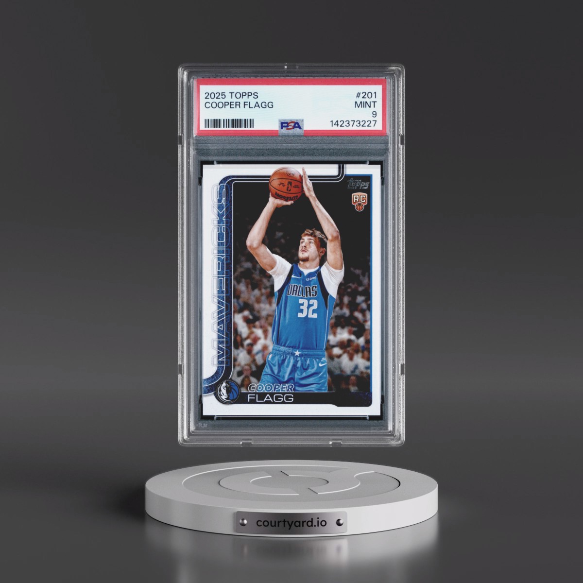 2025 Topps #201 Cooper Flagg (PSA 9 MINT)