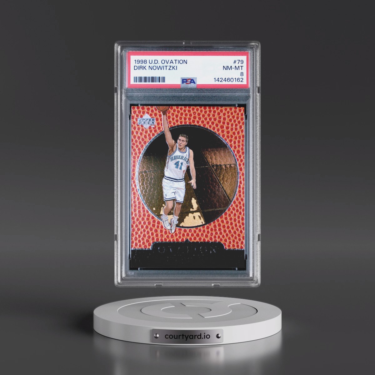 1998 Upper Deck Ovation #79 Dirk Nowitzki (PSA 8 NM-MT)