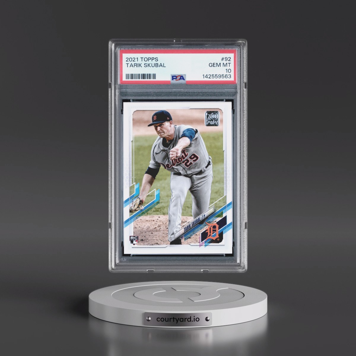 2021 Topps #92 Tarik Skubal (PSA 10 GEM MINT)