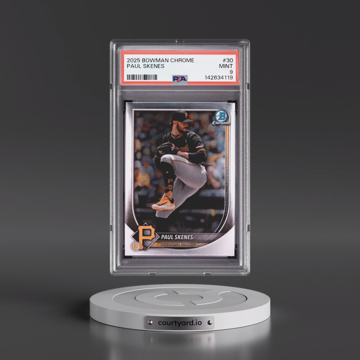 2025 Bowman Chrome #30 Paul Skenes (PSA 9 MINT)