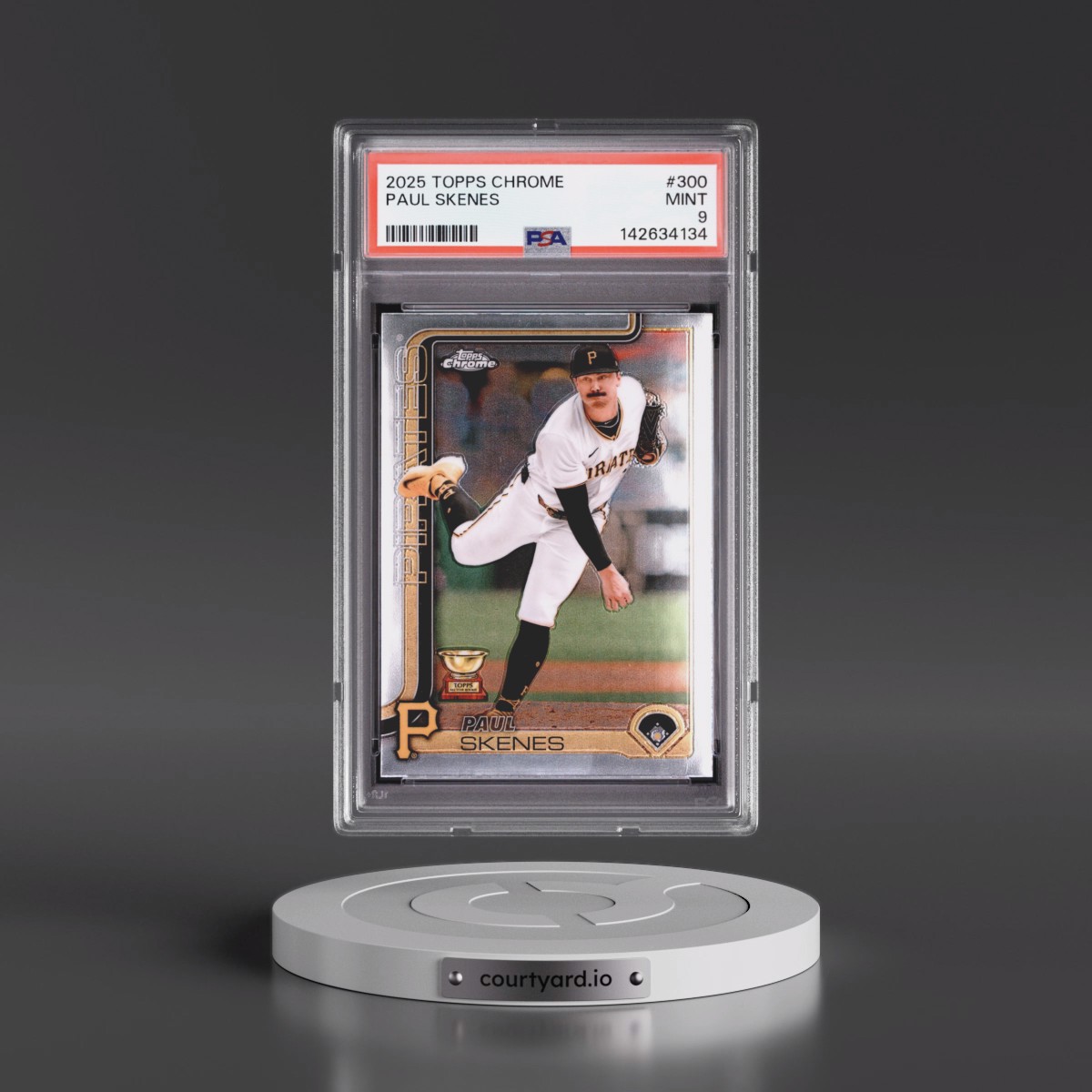 2025 Topps Chrome #300 Paul Skenes (PSA 9 MINT)