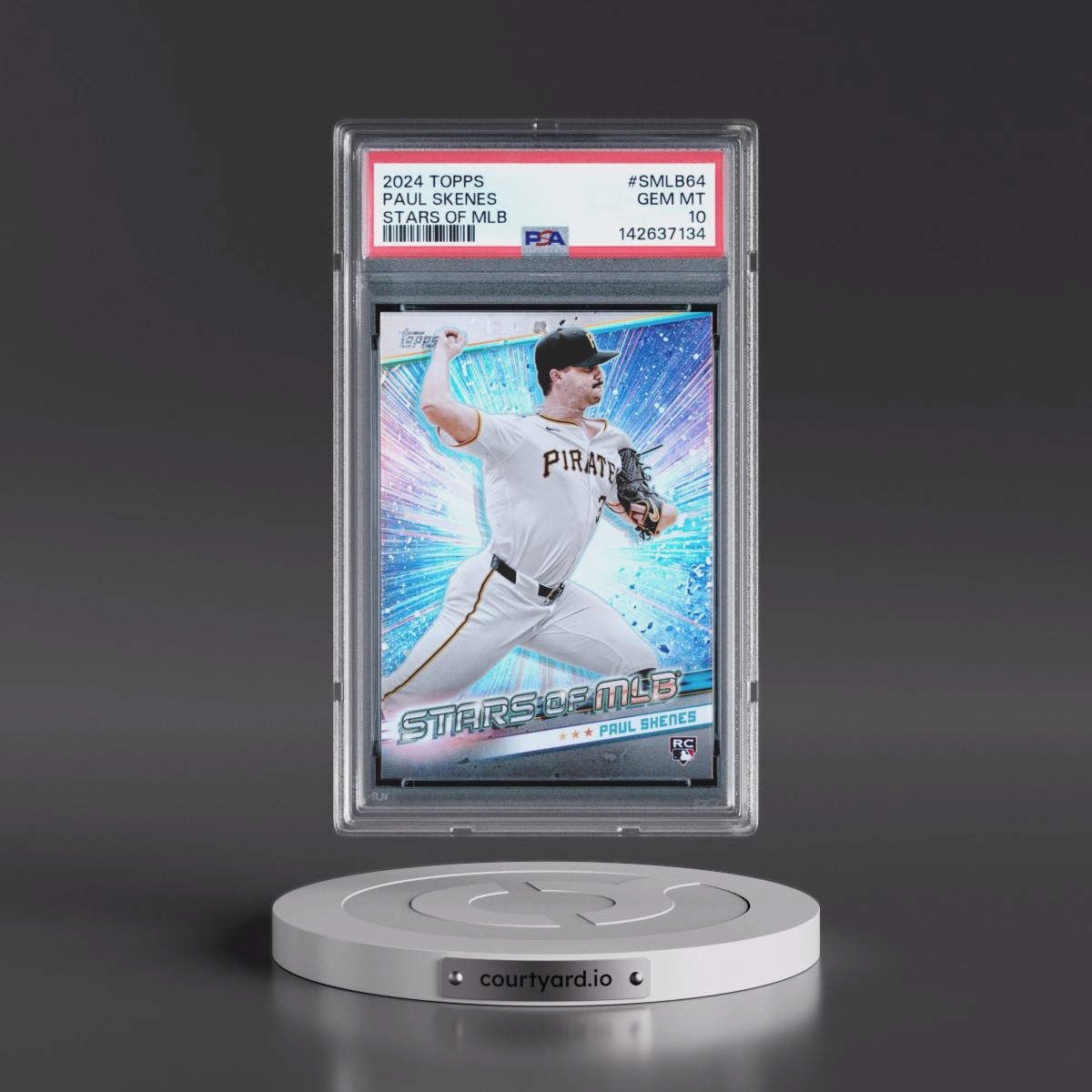 2024 Topps Stars of MLB #SMLB64 Paul Skenes - Update (PSA 10 GEM MINT)