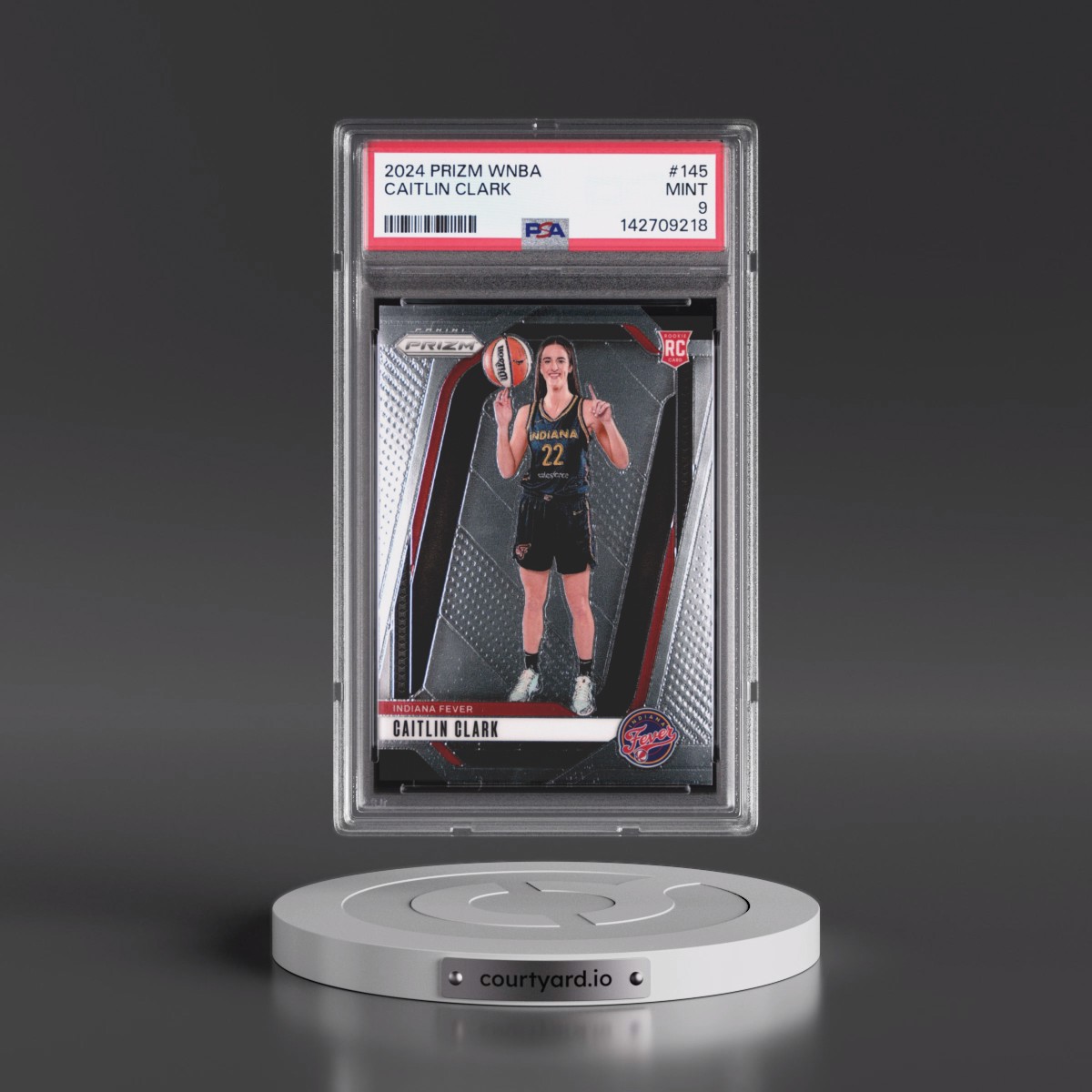 2024 Panini Prizm WNBA #145 Caitlin Clark (PSA 9 MINT)