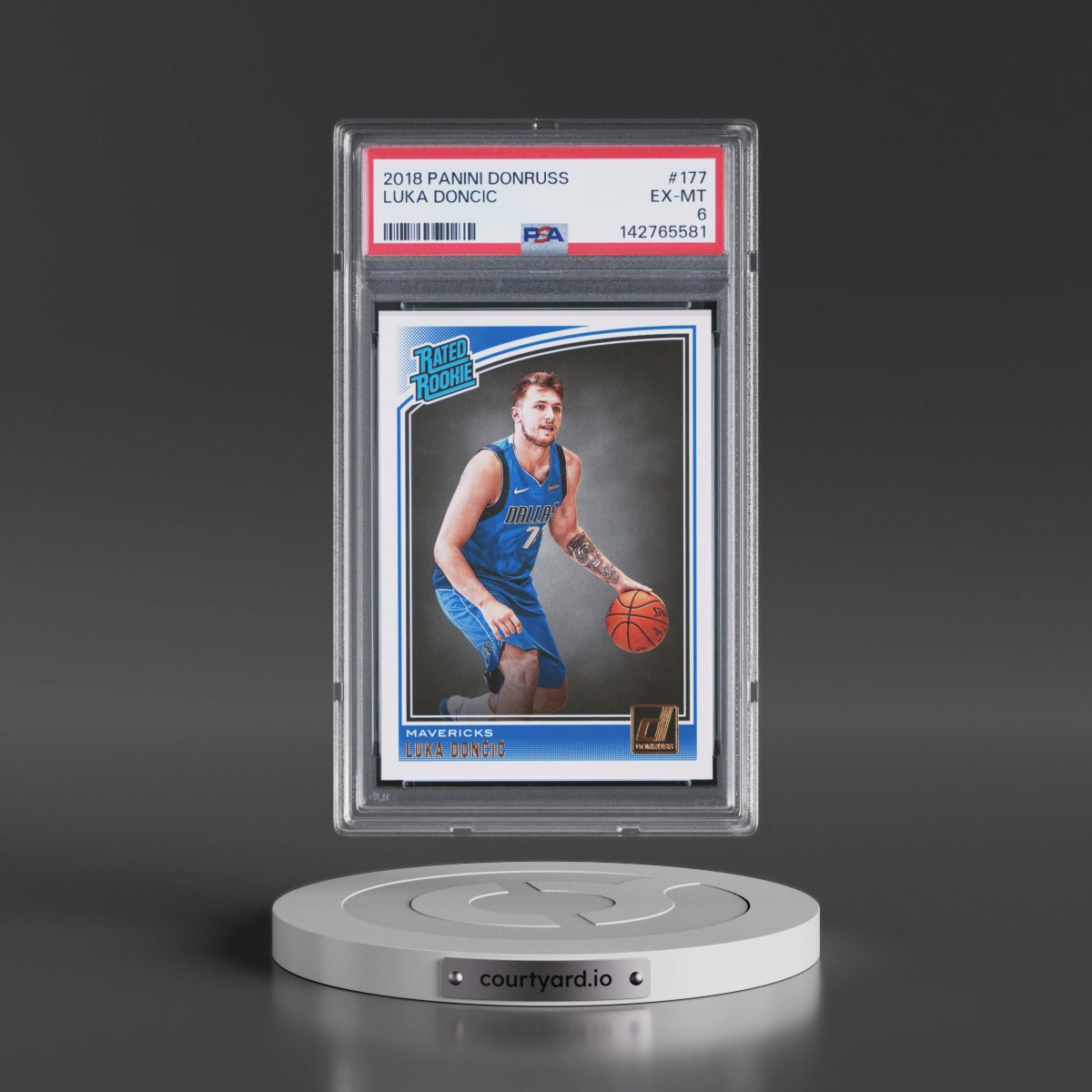 2018 Panini Donruss #177 Luka Doncic (PSA 6 EX-MT)