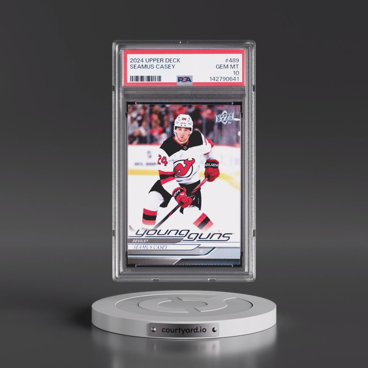 2024 Upper Deck Seamus Casey #489 PSA 10