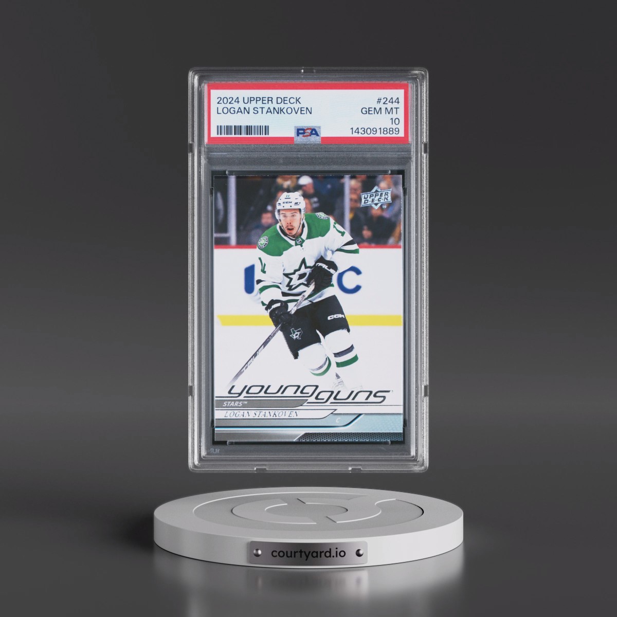 2024 Upper Deck #244 Logan Stankoven (PSA 10 GEM MINT)