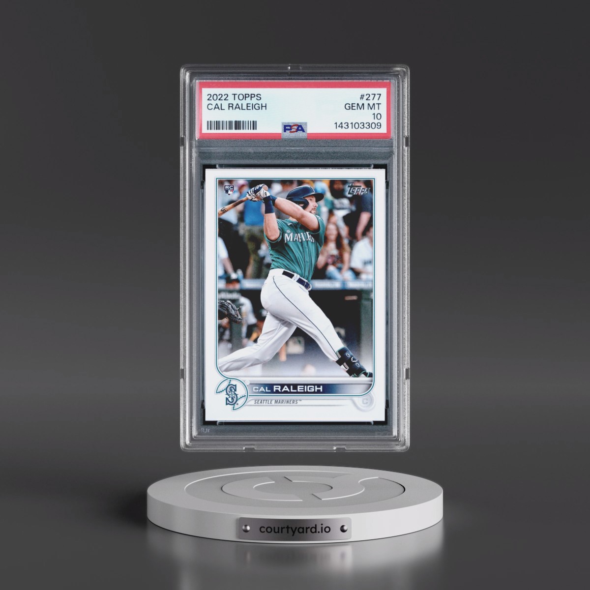 2022 Topps #277 Cal Raleigh (PSA 10 GEM MINT)