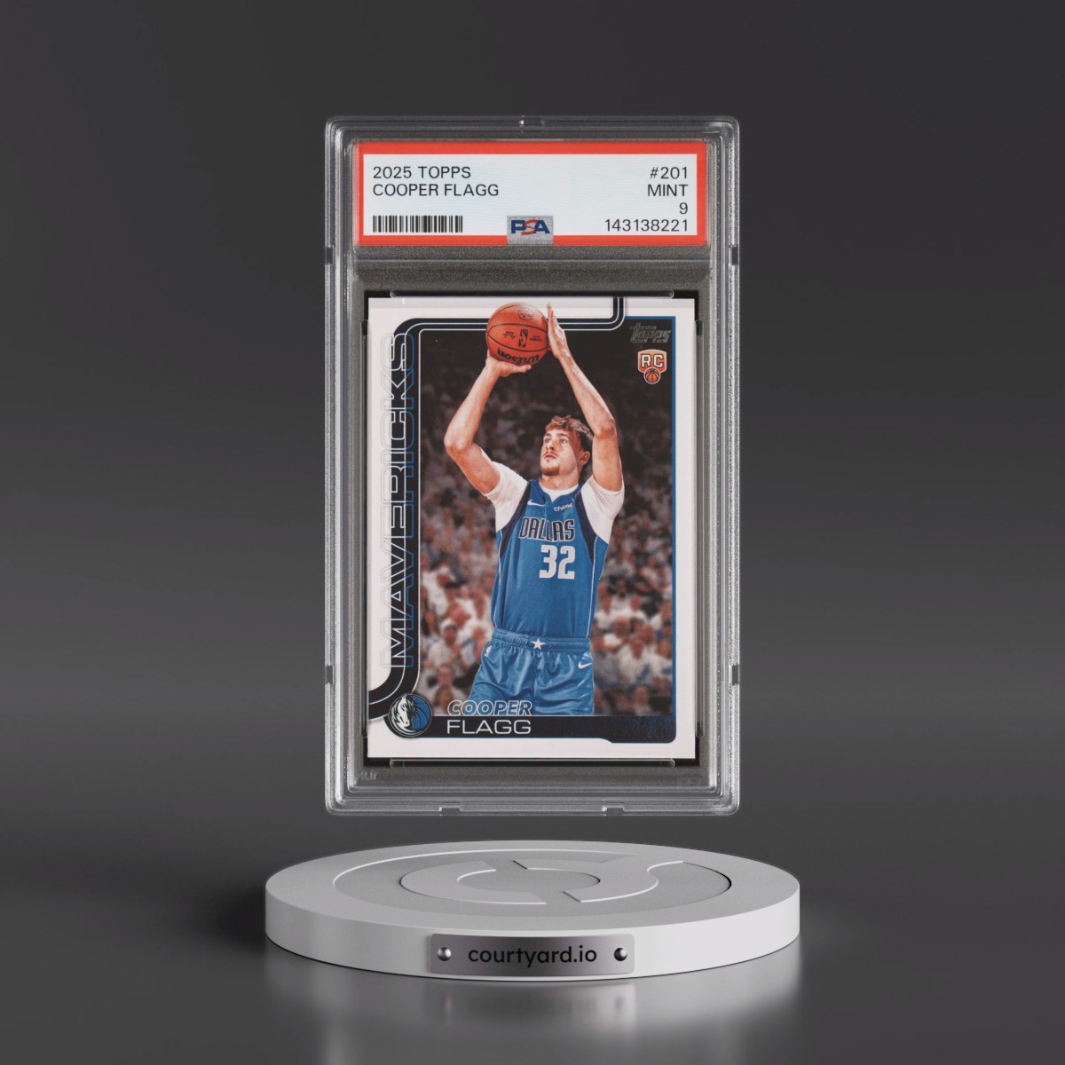 2025 Topps #201 Cooper Flagg (PSA 9 MINT)