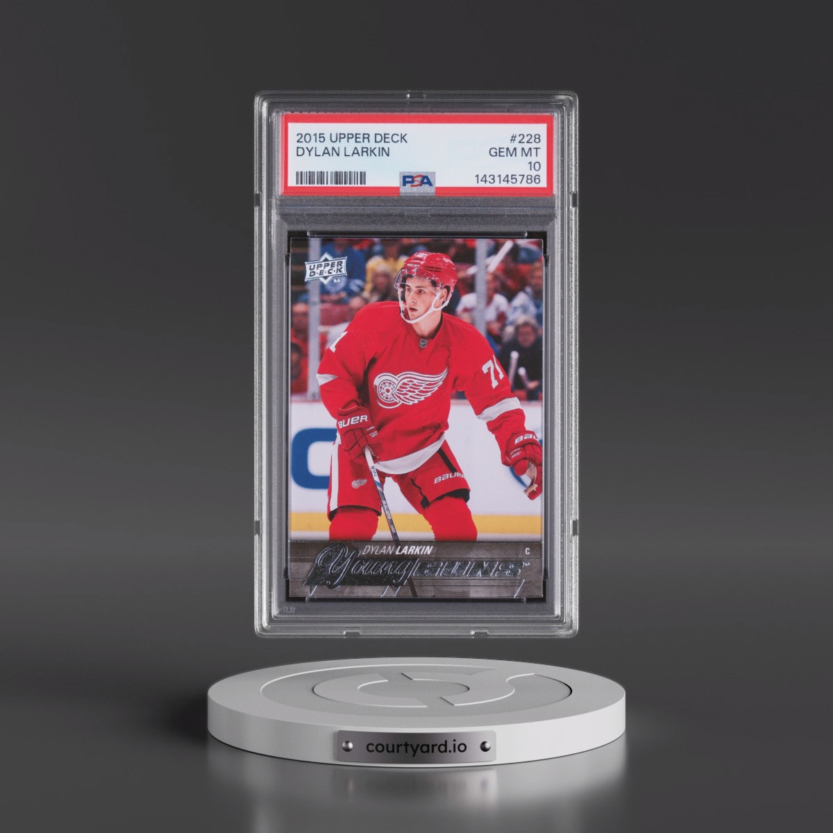 2015 Upper Deck #228 Dylan Larkin (PSA 10 GEM MINT)