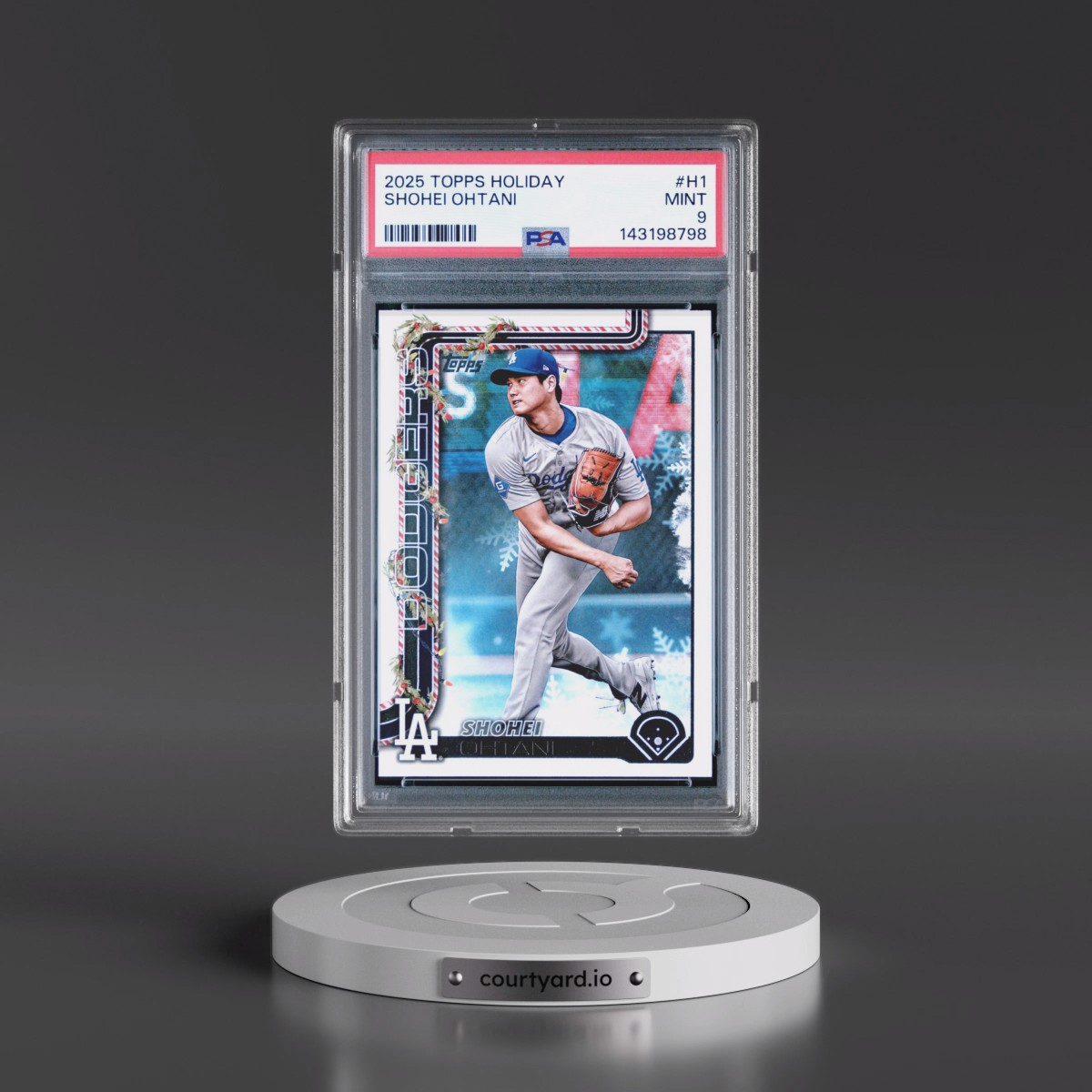 2025 Topps Holiday #H1 Shohei Ohtani (PSA 9 MINT)