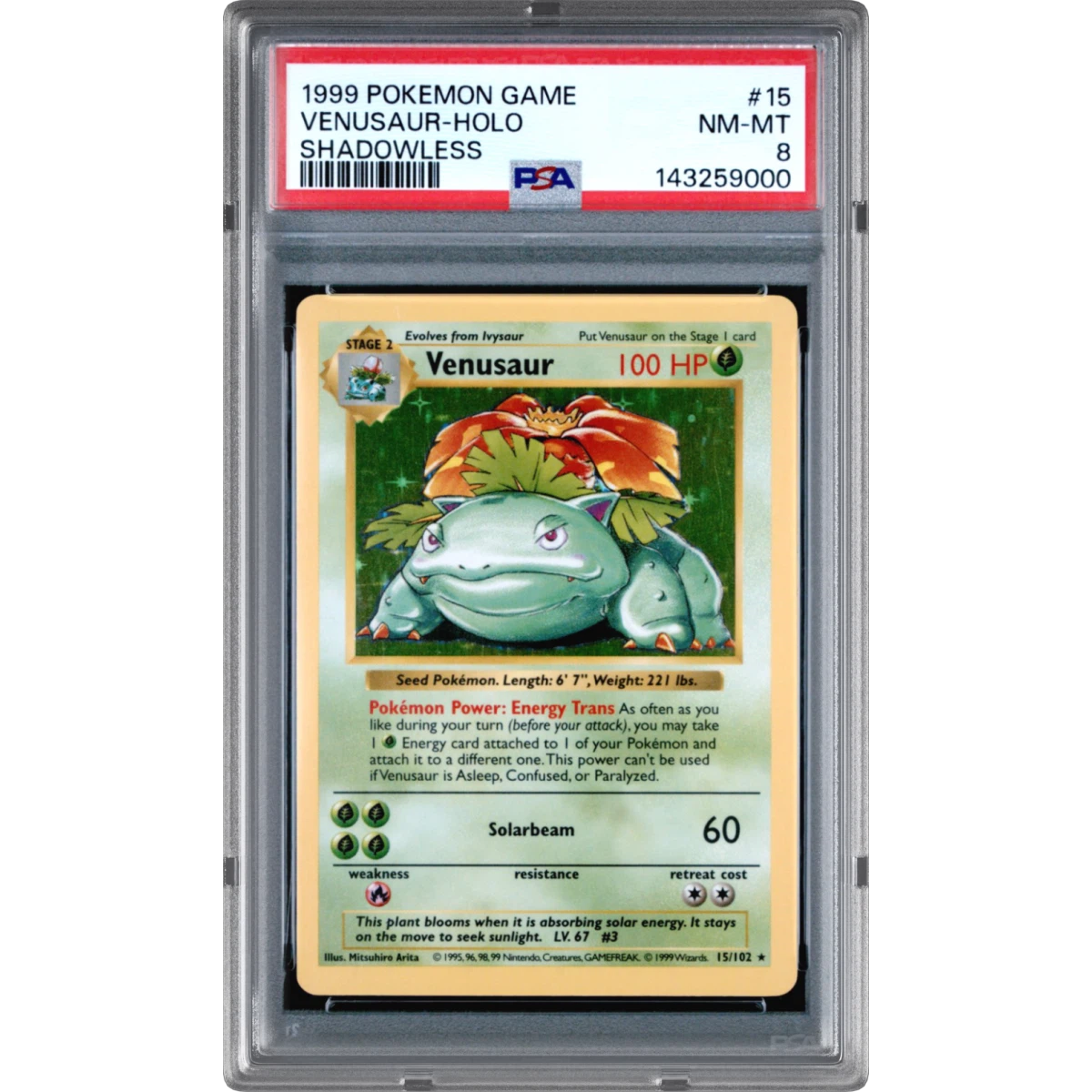 Venusaur card artwork