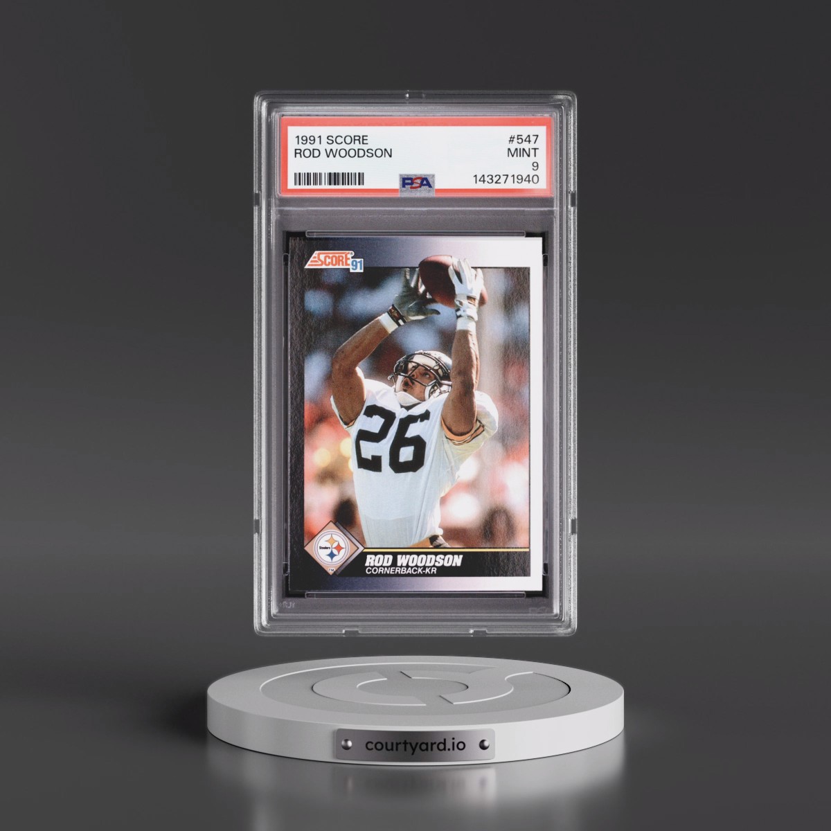 1991 Score #547 Rod Woodson (PSA 9 MINT)