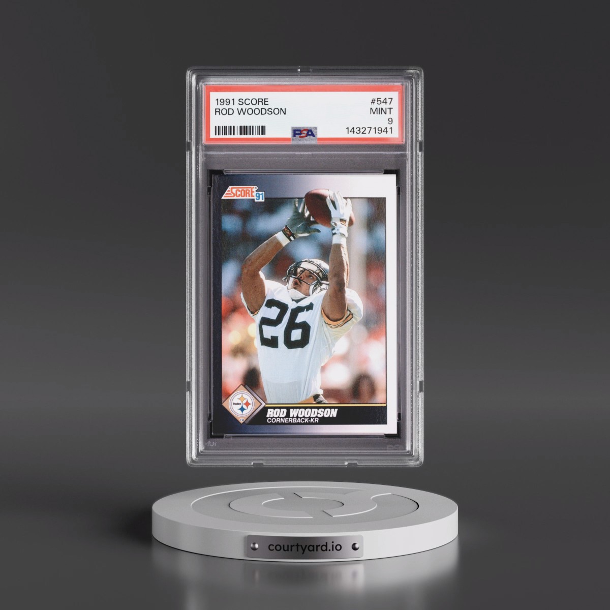 1991 Score #547 Rod Woodson (PSA 9 MINT)