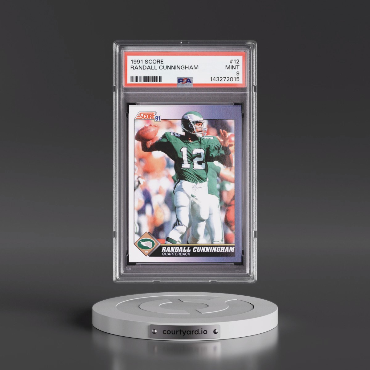1991 Score #12 Randall Cunningham (PSA 9 MINT)