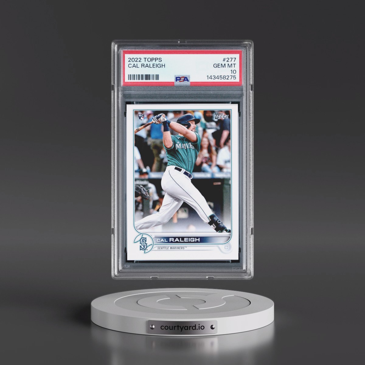 2022 Topps #277 Cal Raleigh (PSA 10 GEM MINT)