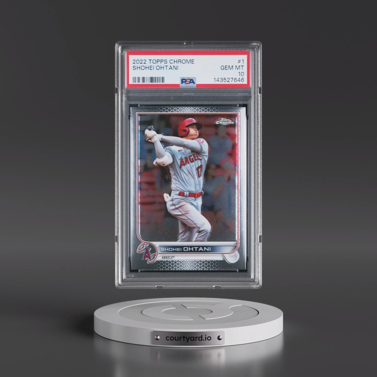 2022 Topps Chrome #1 Shohei Ohtani (PSA 10 GEM MINT)