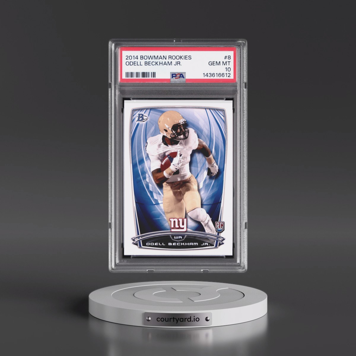 2014 Bowman Rookies #8 Odell Beckham Jr. (PSA 10 GEM MINT)