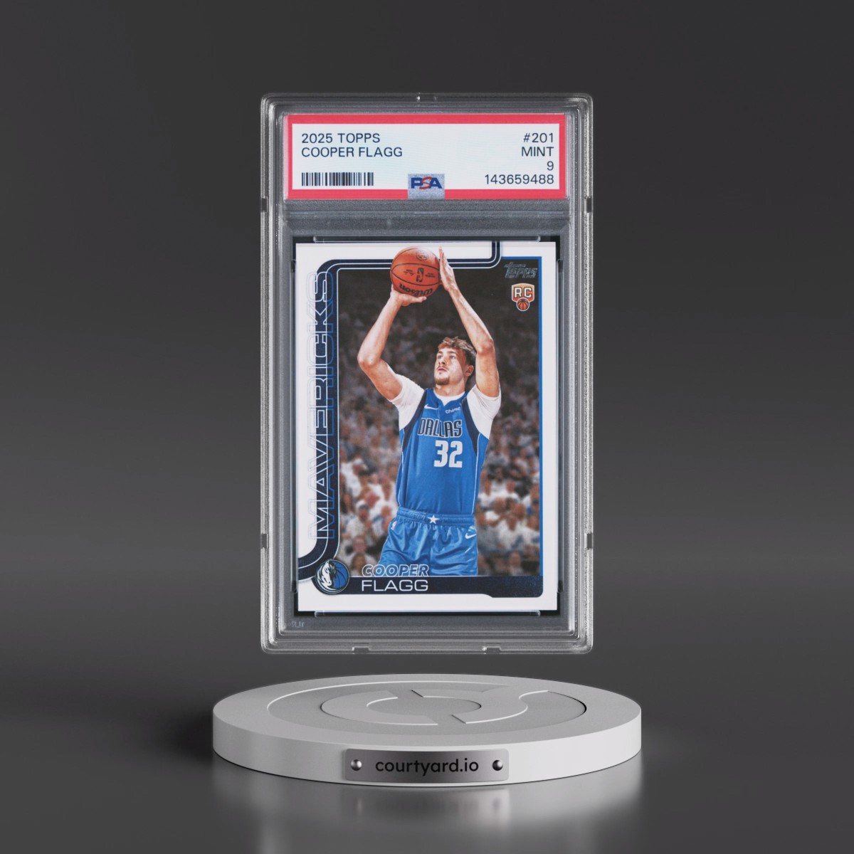 2025 Topps #201 Cooper Flagg (PSA 9 MINT)