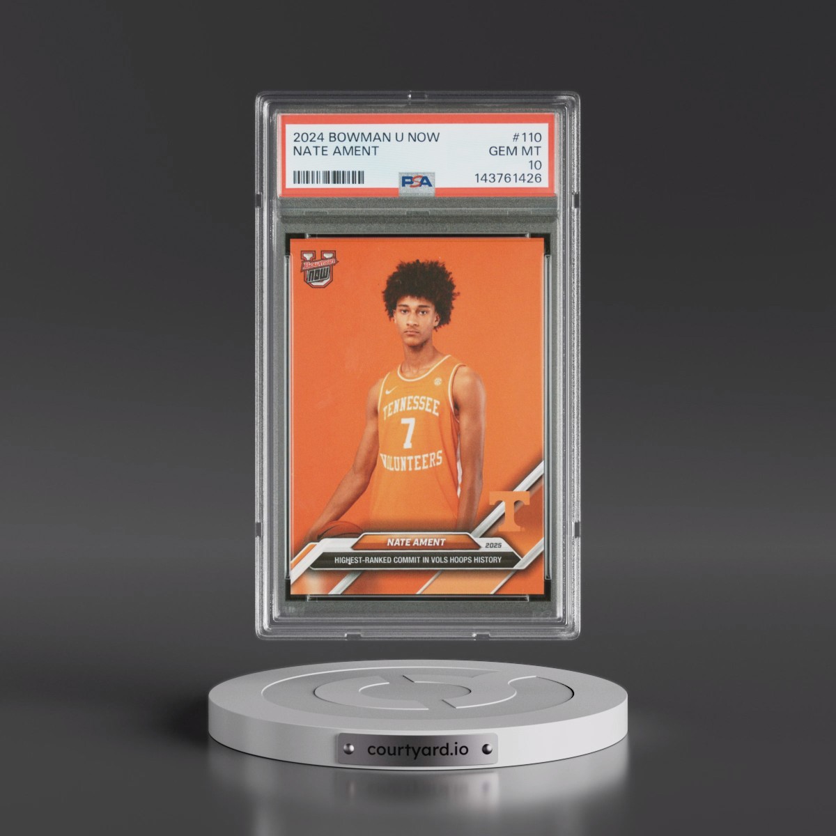 2024 Bowman U Now #110 Nate Ament (PSA 10 GEM MINT)