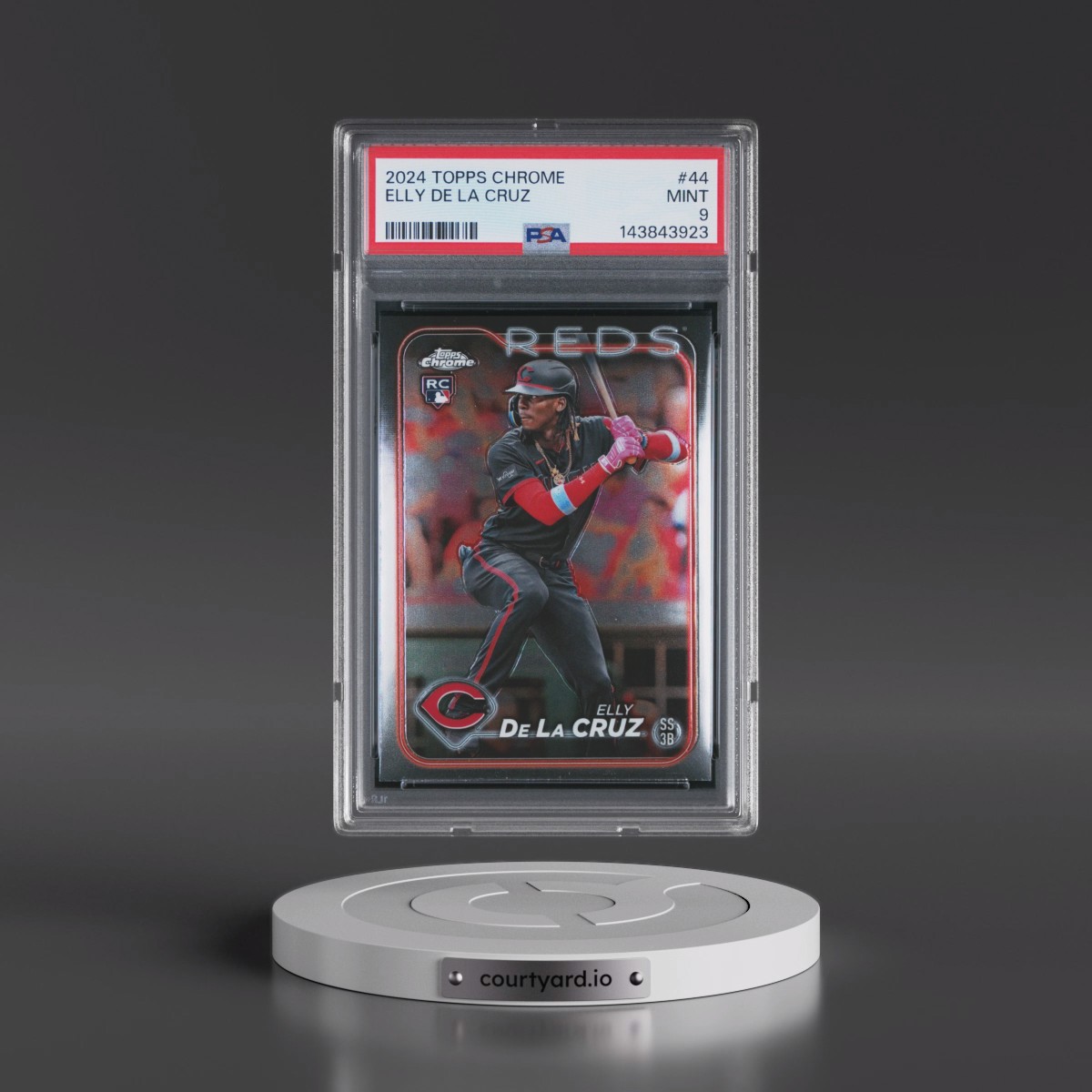 2024 Topps Chrome #44 Elly de La Cruz (PSA 9 MINT)