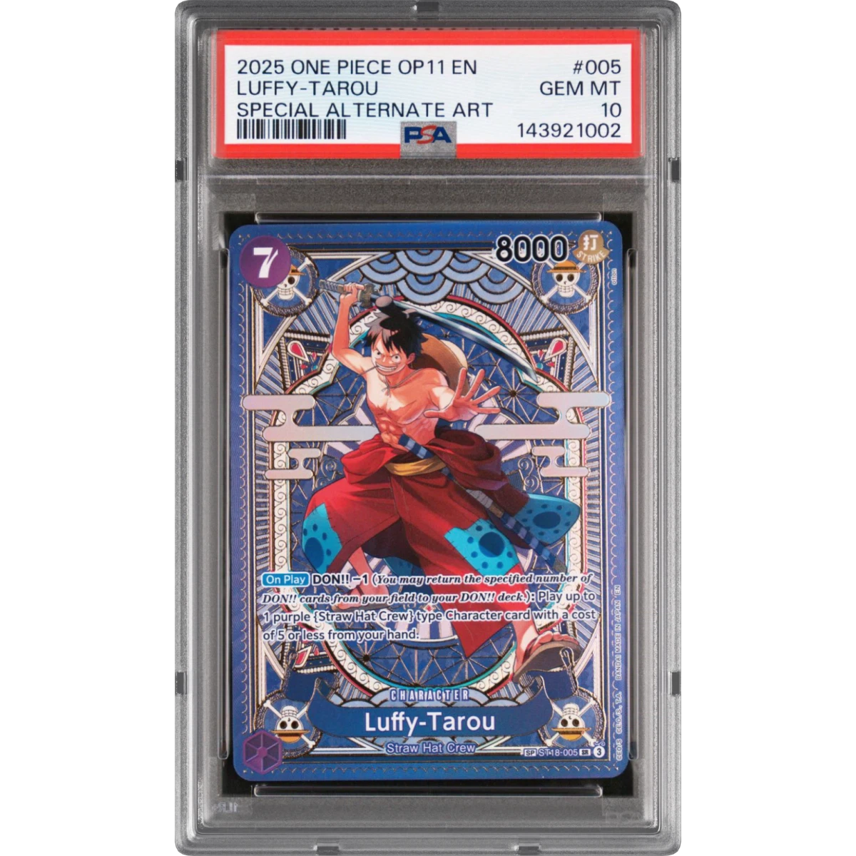 Luffy-Tarou card artwork