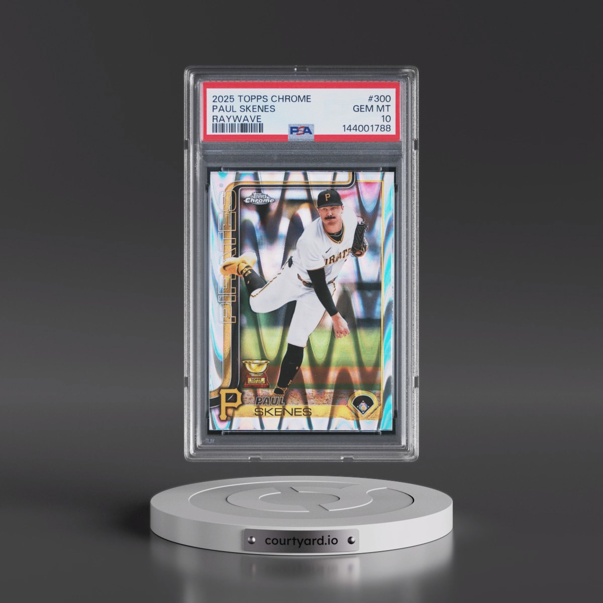 2025 Topps Chrome #300 Paul Skenes - Raywave (PSA 10 GEM MINT)