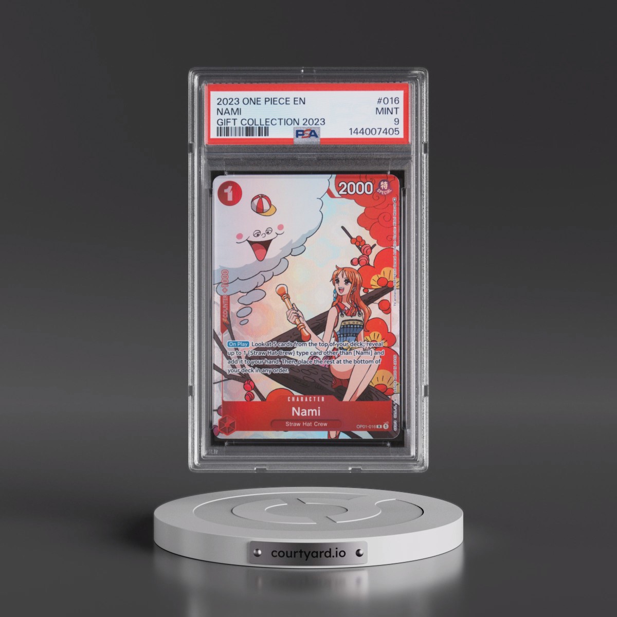 2023 One Piece Gift Collection 2023 #016 Nami (PSA 9 MINT)