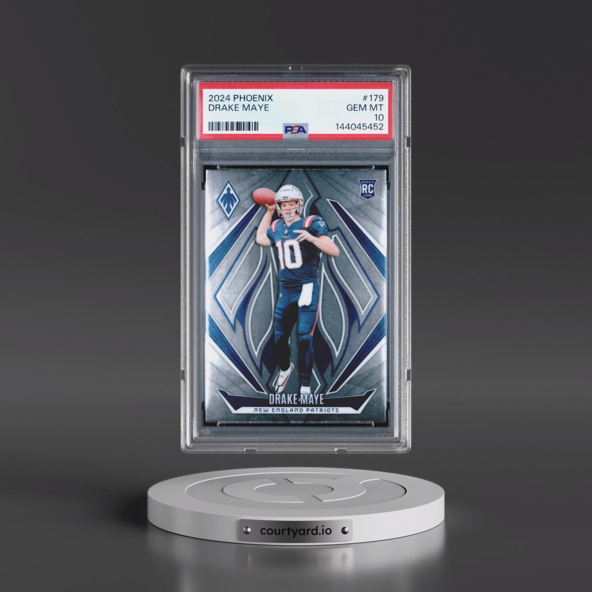2024 Panini Phoenix #179 Drake Maye (PSA 10 GEM MINT)