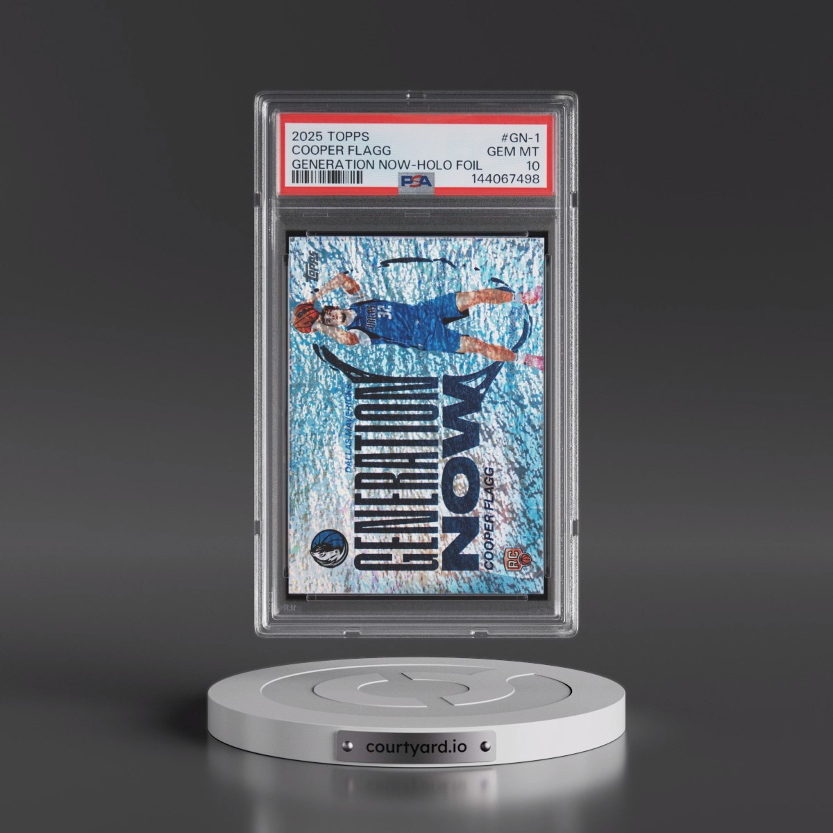 2025 Topps Generation Now #GN-1 Cooper Flagg - Holo Foil (PSA 10 GEM MINT)