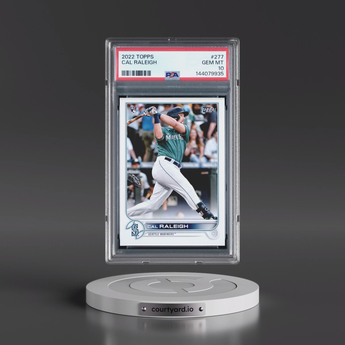 2022 Topps #277 Cal Raleigh (PSA 10 GEM MINT)