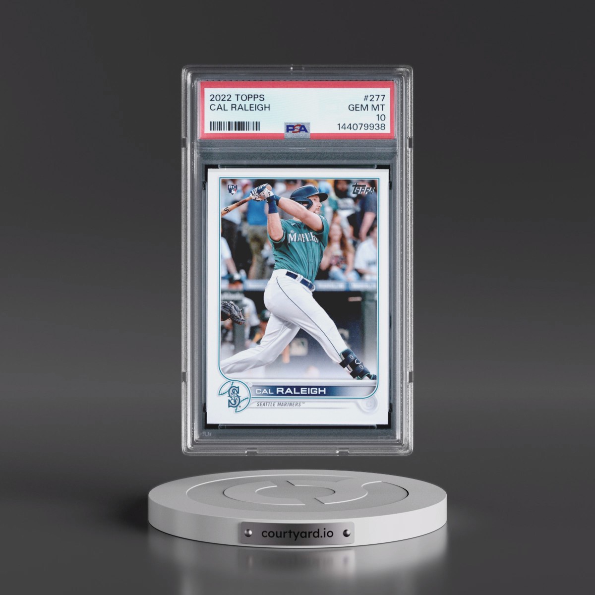 2022 Topps #277 Cal Raleigh (PSA 10 GEM MINT)