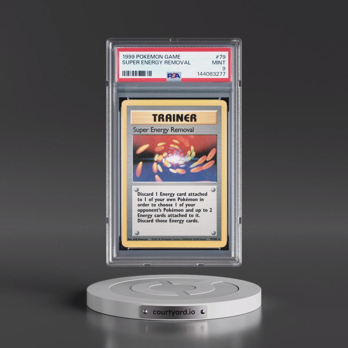 1999 Pokémon Game #79 Super Energy Removal (PSA 9 MINT)