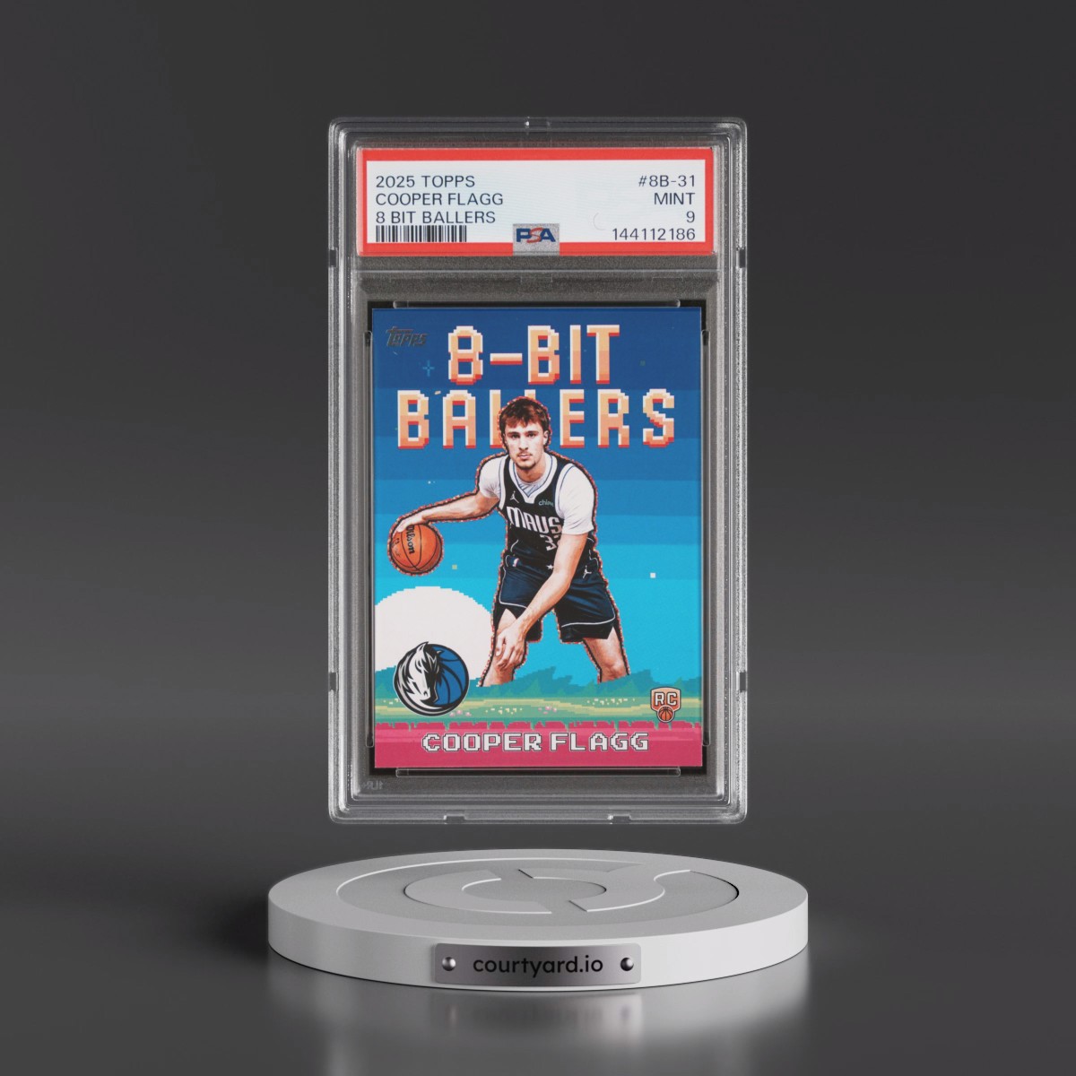 2025 Topps 8 Bit Ballers #8B-31 Cooper Flagg (PSA 9 MINT)