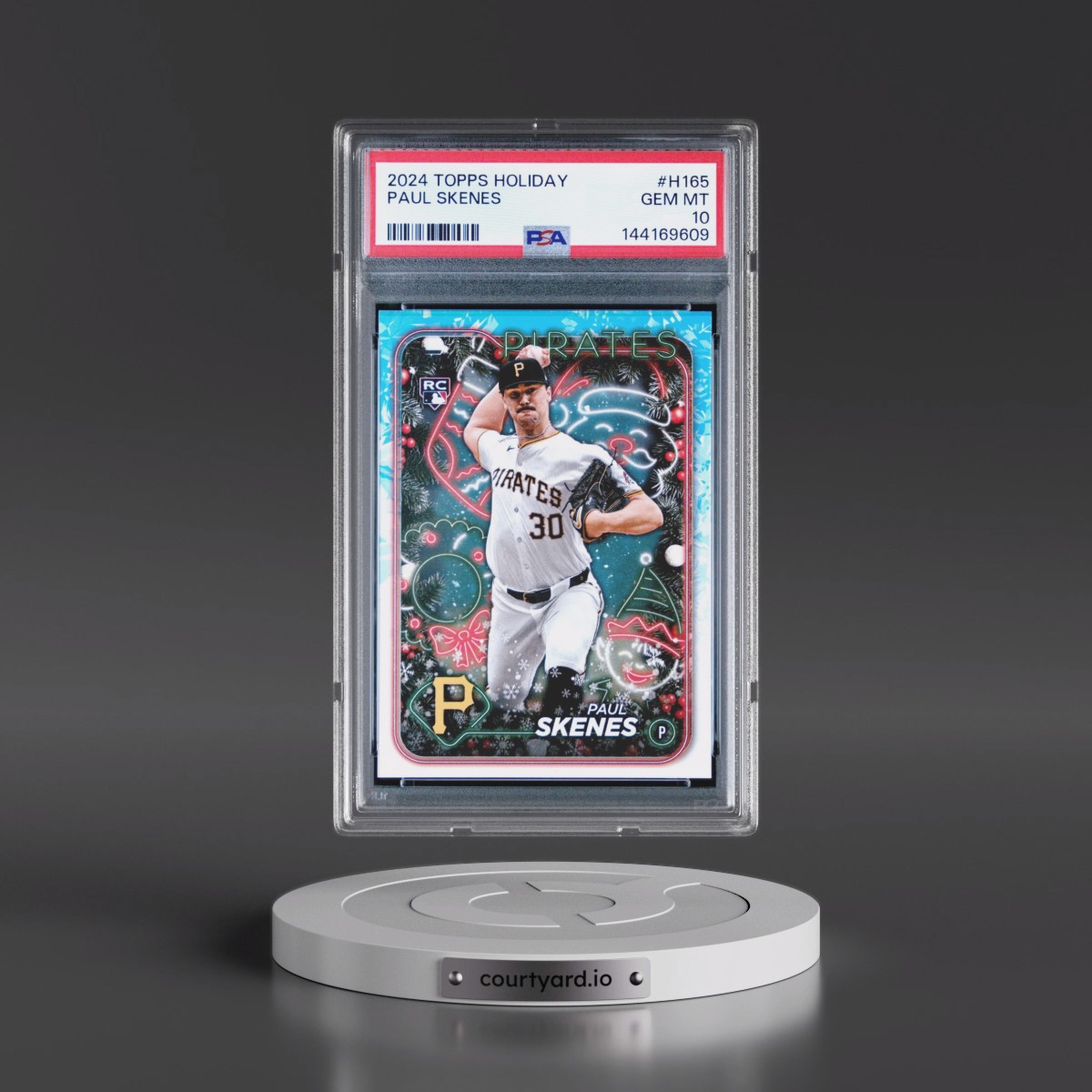2024 Topps Holiday Paul Skenes #H165 PSA 10