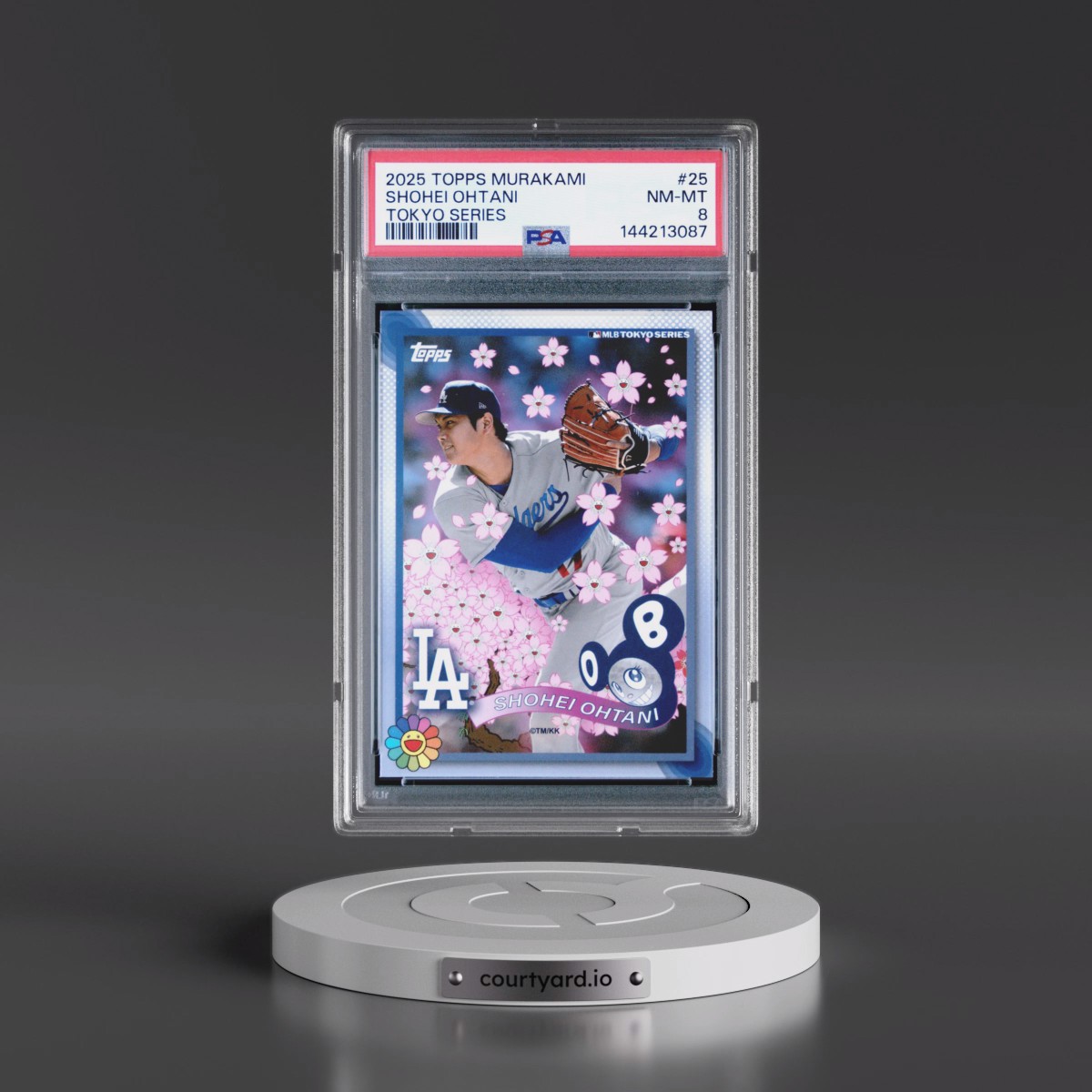 2025 Topps Takashi Murakami + MLB World Tour Tokyo Series #25 Shohei Ohtani (PSA 8 NM-MT)