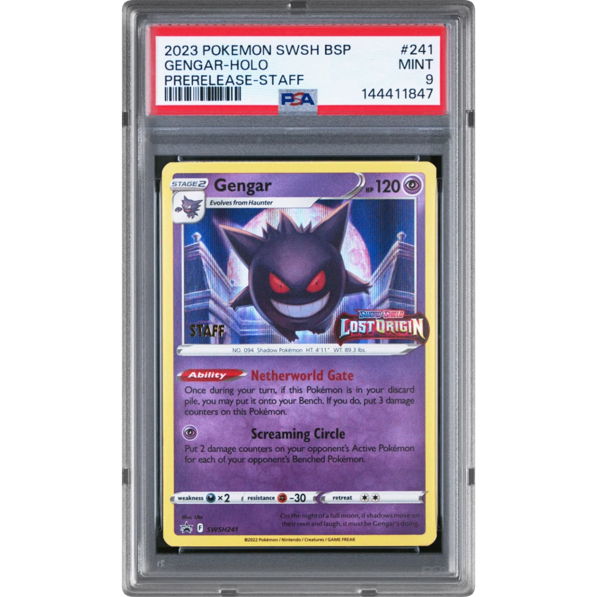 Gengar card artwork