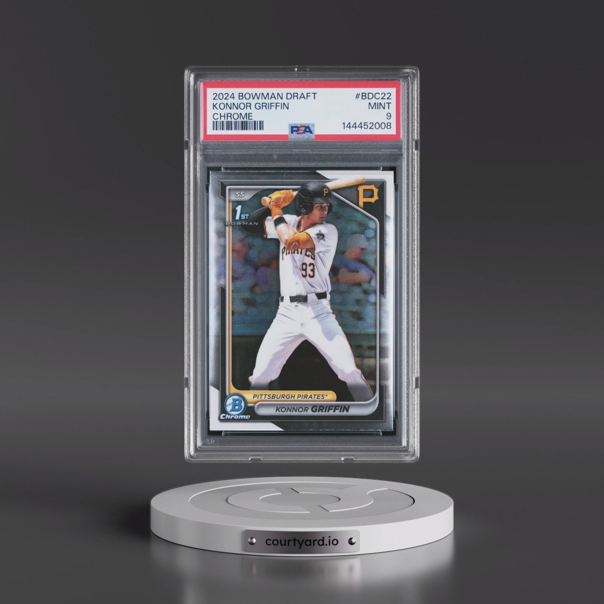 2024 Bowman Draft #BDC22 Konnor Griffin - Chrome (PSA 9 MINT)